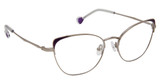 Classique Eyewear Eyeglasses PERFECT EGGPLANT GUN/C2