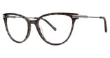 Vera Wang Eyeglasses Attica Smoke Tortoise/SM