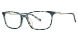 Vera Wang Eyeglasses VA59 Emerald Shimmer/EM