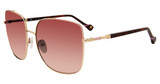 Yalea Eyeglasses SYA030 Nude/Gold 0H33