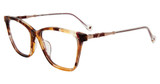 Yalea Eyeglasses VYA018V Brown Havana 0823