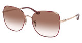 COACH Eyeglasses HC7133 C7997 SHINY ROSE GOLD / BURGU/94038D