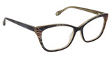 FYSH Eyeglasses FYSH 3695 CHAMPAGNE TEAL/S414