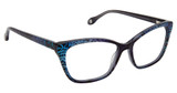 FYSH Eyeglasses FYSH 3695 BLUE TURQUOISE/S401