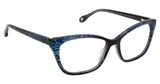 FYSH Eyeglasses FYSH 3695 BLUE TURQUOISE/S401