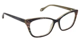 FYSH Eyeglasses FYSH 3695 CHAMPAGNE TEAL/S414