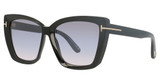 Tom Ford Eyeglasses FT0920 shiny black / gradient smoke/01B