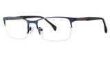 G.V. Executive Eyeglasses GVX582 matte navy
