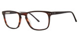 G.V. Executive Eyeglasses GVX585 brown demi