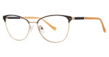 Modern Art Eyeglasses A620 black/gold