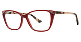 Modern Art Eyeglasses A622 burgundy