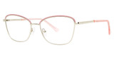Genevieve Paris Design Eyeglasses ARDEN pink/silver