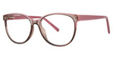 Modern Plastics II Eyeglasses ASSIGN grey crystal/mauve