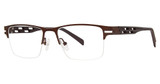 B.M.E.C. Eyeglasses BIG BURST matte brown