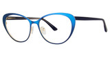 GB+ Eyeglasses DEDICATED navy/gold