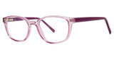 Modern Plastics II Eyeglasses DEWDROP grape crystal