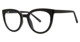 Genevieve Paris Design Eyeglasses EXCELLENT black