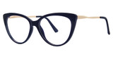 Modern Times Eyeglasses FONDLY navy/gold