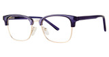 ModZ Kids Eyeglasses GRIN purple crystal/gold