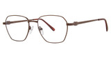Modern Metals Eyeglasses INCIDENT matte brown