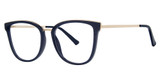 Modern Times Eyeglasses INCLUDE navy/gold