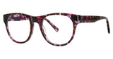Genevieve Boutique Eyeglasses IMPERATIVE purple/tortoise