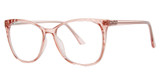 Modern Plastics II Eyeglasses IMMENSE pink crystal