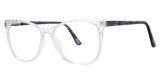 Modern Plastics II Eyeglasses IMMENSE crystal/blue marble