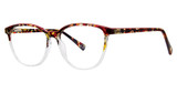 Modern Plastics II Eyeglasses INVOLVED pink/brown tortoise