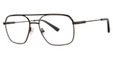 Giovani di Venezia Eyeglasses LATERAL matte gunmetal/charcoal