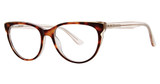 Genevieve Paris Design Eyeglasses MODEST tortoise/crystal