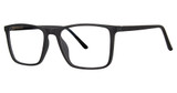 Modern Plastics II Eyeglasses MANEUVER black/grey matte