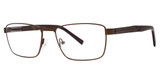 Modz Titanium Eyeglasses PRESTIGE matte brown