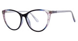 Modern Plastics II Eyeglasses RATIONAL blue/lilac
