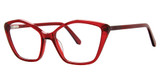 Genevieve Paris Design Eyeglasses SINCERE ruby