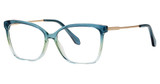 Genevieve Boutique Eyeglasses SURROUND teal fade