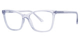Genevieve Paris Design Eyeglasses THANKFUL blue crystal