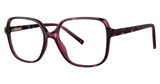 Modern Plastics II Eyeglasses UNDERSTAND plum marble