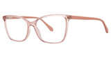 Genevieve Paris Design Eyeglasses VERIFY pink crystal