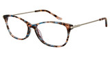 Laura Ashley Eyeglasses BALEIGH DEMI BLUE/DMB