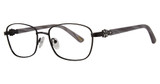 Konishi Eyeglasses KONISHI KF8587 Satin Black/C3