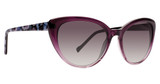 Vera Bradley Jewell Plum Pansies/PLP