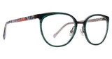 Vera Bradley Eyeglasses VB Karey Citrus Paisley/CIP
