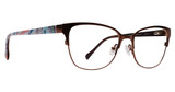 Vera Bradley Eyeglasses VB Makinley Citrus Paisley/CIP