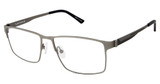 TLG Eyeglasses NU023 Matte Gunmetal/C01