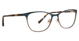 XOXO Eyeglasses Geneina Teal/TEL