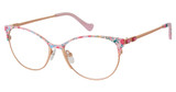 BETSEY JOHNSON Eyeglasses HIGH SOCIETY Pink/PNK