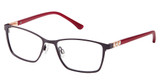 Superflex Eyeglasses SF-616 AUBERGINE ROSE GOLD/S107