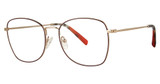 Elan Collection Eyeglasses 3436 Wine