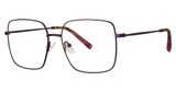 Elan Collection Eyeglasses 3437 PURPLE